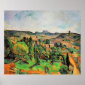 Landschap Ile de France, fijne kunst, Poster (Voorkant)