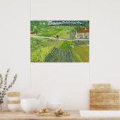Landschap in Auvers na Regen door Vincent van Gogh Poster (Keuken)