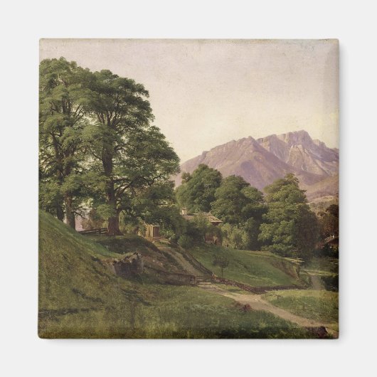 Landschap in Boven-Beieren, 1836 Magneet (Voorkant)