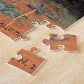 Landschap in Cagnes, fijne kuntschildering, Legpuzzel (Zijkant)