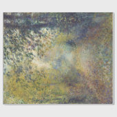 Landschap in de Bossen (door Pierre-Auguste Renoir Cadeaupapier (Vlak)