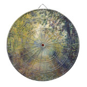 Landschap in de Bossen (door Pierre-Auguste Renoir Dartbord (Voorkant)