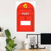 Landschap in Denemarken Poster (Thuiskantoor)