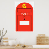 Landschap in Denemarken Poster (Keuken)