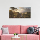  Landschap in Derbyshire County of England Canvas Afdruk (Insitu (Woonkamer))