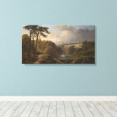 Landschap in Derbyshire County of England Canvas Afdruk (Insitu (Houten vloer))