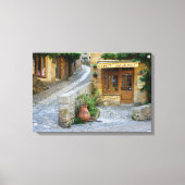 Landschap in Dordogne, Frankrijk canvas print (Voorkant)
