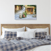 Landschap in Dordogne, Frankrijk canvas print (Insitu (Slaapkamer))