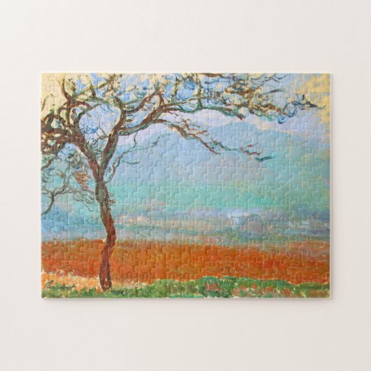 Landschap in Giverny Monet Fine Art Legpuzzel (Horizontaal)