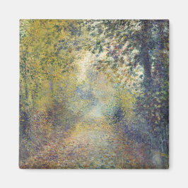 Landschap in het bos (van Pierre-Auguste Renoir) Magneet