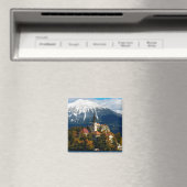 Landschap in het meer van Bled in de herfst Magneet (Insitu (Vaatwasser))