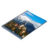 Landschap in het meer van Bled in de herfst Notitieboek (Linkerzijde)