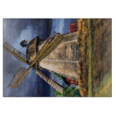 Landschap in het Nederlandse snijvlak Snijplank (Voorkant)