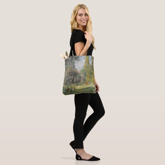 Landschap in het Parc Monceau Tote Bag (Op model)