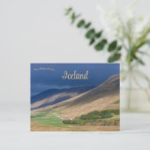 Landschap in IJsland Briefkaart (Staand voorkant)