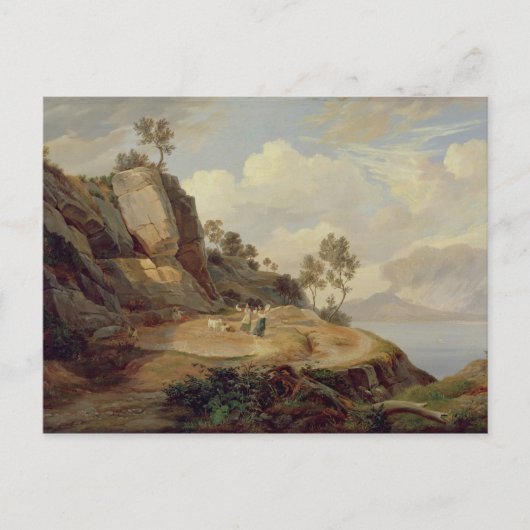 Landschap in Italië Briefkaart (Voorkant)