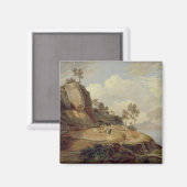 Landschap in Italië Magneet (Voorkant / Achterkant)