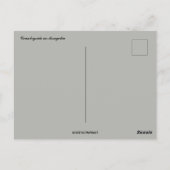 Landschap in Mongolië Briefkaart (Achterkant)