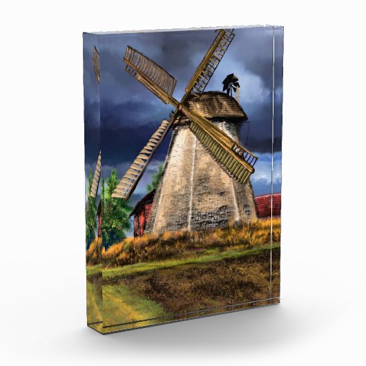 Landschap in Nederland Fotoblok (Links)