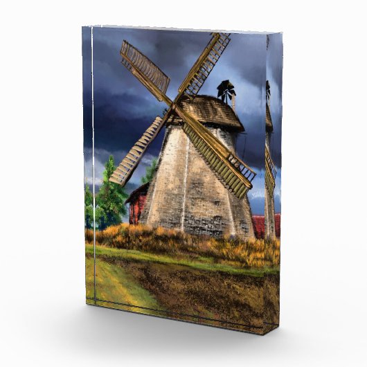 Landschap in Nederland Fotoblok (Rechts)