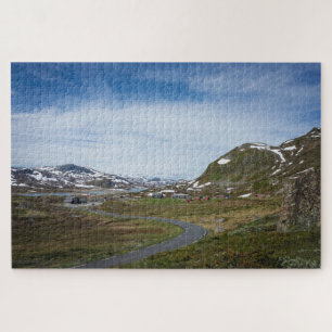Landschap in Noorwegen op afstand Legpuzzel