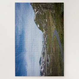 Landschap in Noorwegen op afstand Legpuzzel