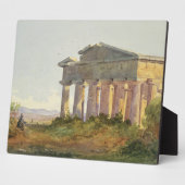 Landschap in Paestum (m/v op papier) Fotoplaat (Zijkant)