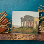 Landschap in Paestum (m/v op papier) Fotoplaat (Zijkant)