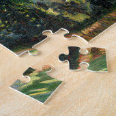 Landschap in Pontgibaud, c.1895 (olie op het canva Legpuzzel (Zijkant)