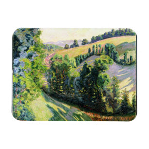 Landschap in Pontgibaud, c.1895 (olie op het canva Magneet