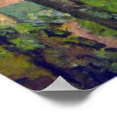 Landschap in Pontoise door Camille Pissarro Poster (Hoek)