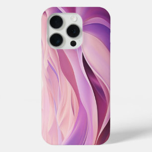 Landschap in roze tinten iPhone 15 pro case