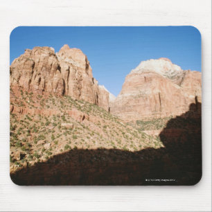 Landschap in Zion National Park, Utah, Verenigde S Muismat