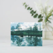 Landschap in Zweedse postkaart (Staand voorkant)