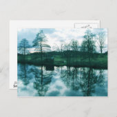 Landschap in Zweedse postkaart (Voorkant / Achterkant)