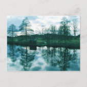 Landschap in Zweedse postkaart (Voorkant)