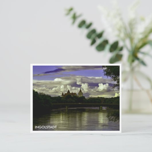 Landschap Ingolstadt Briefkaart (Staand voorkant)