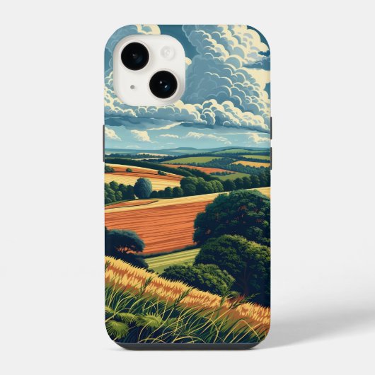 landschap iPhone hoesje (Achterkant)