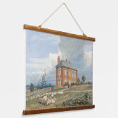 Landschap Irmingland Hall, Norfolk, Engeland Hangend Wandkleed (Gebogen)