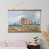 Landschap Irmingland Hall, Norfolk, Engeland Hangend Wandkleed (Slaapkamer)