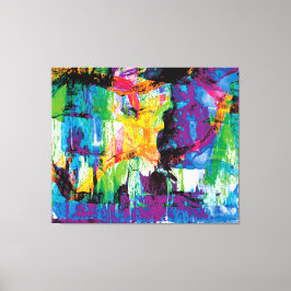 Landschap IV. Canvas Afdruk