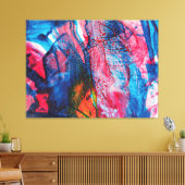 Landschap IX. Canvas Afdruk (Insitu (Woonkamer))