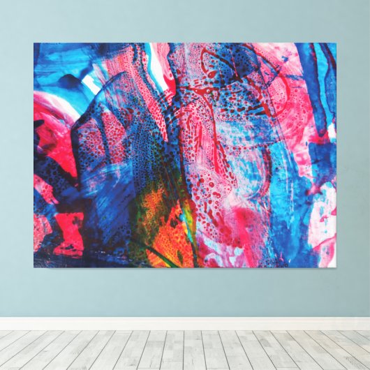 Landschap IX. Canvas Afdruk (Insitu (Houten vloer))