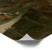 Landschap - Jacob van Ruisdael Fine Art Poster (Hoek)