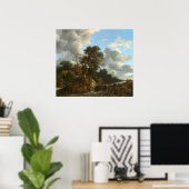 Landschap - Jacob van Ruisdael Fine Art Poster (Thuiskantoor)