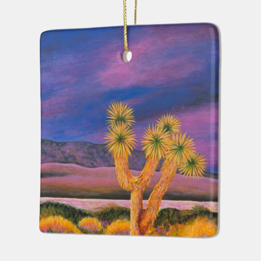 Landschap Joshua-boom Keramisch Ornament (Links)