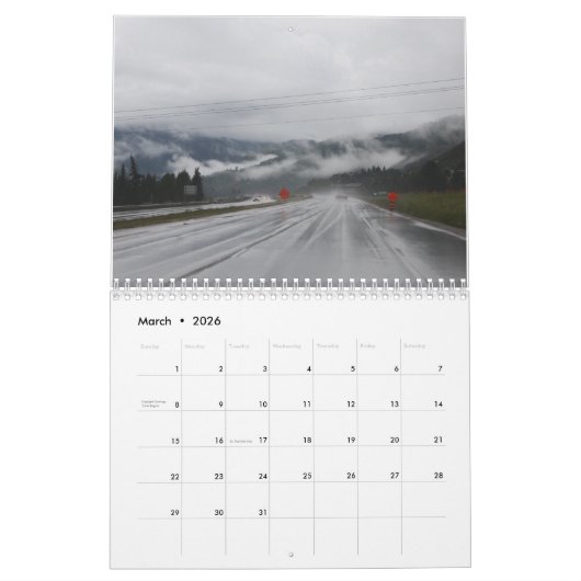 Landschap Kalender (Mar 2026)
