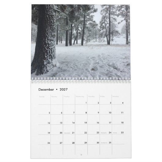 Landschap Kalender (Dec 2027)