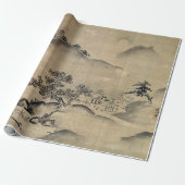 Landschap Kano Chikanobu Cadeaupapier (Uitgerold)