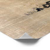 Landschap Kano Chikanobu Poster (Hoek)